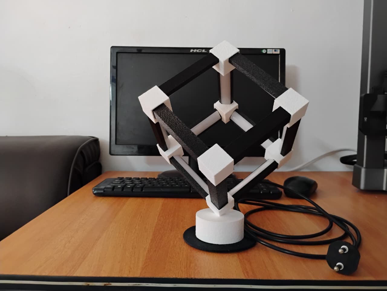 LED Cube Desk Lamp