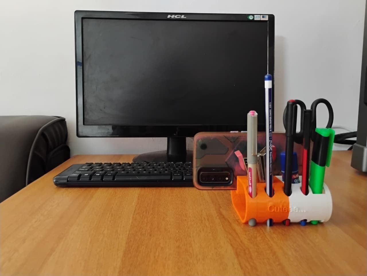 Multi-Purpose Desk Organizer & Phone Stand